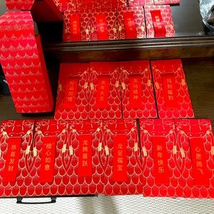 2024 Hermes lunar new year red envelope (a set of 10) dragon design